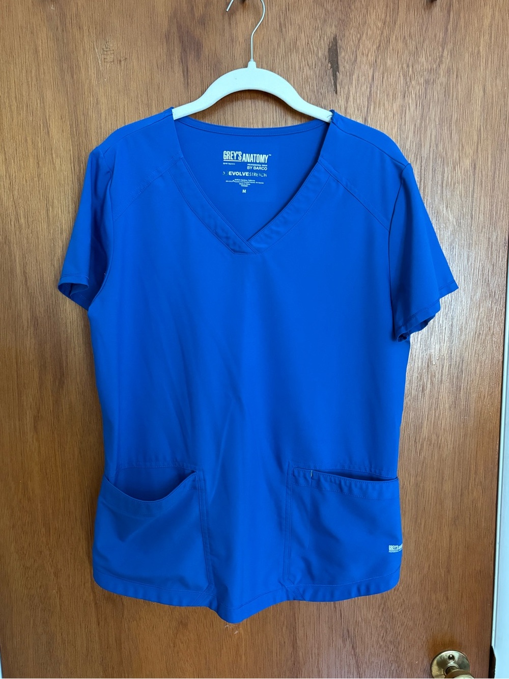 Grey’s Anatomy Royal Blue Scrub Top